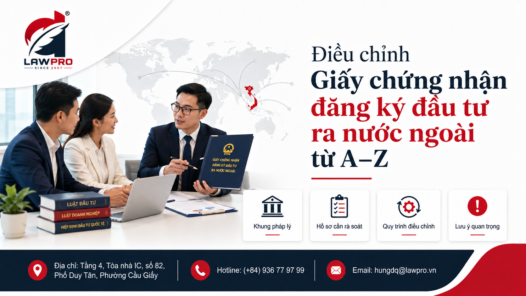 Thủ tục đầu tư ra nước ngoài